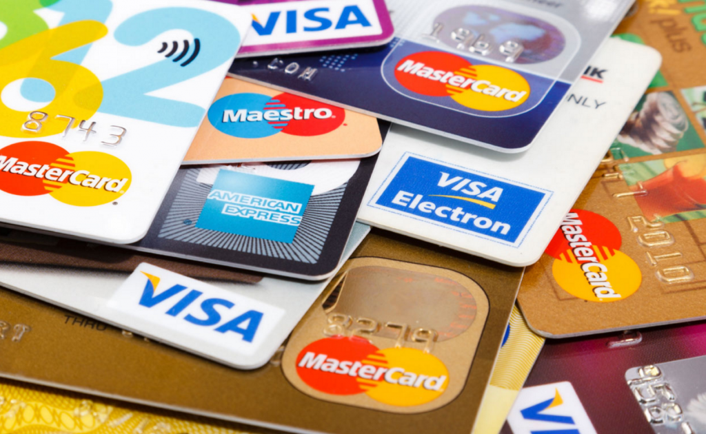 Image of debit and credit cards