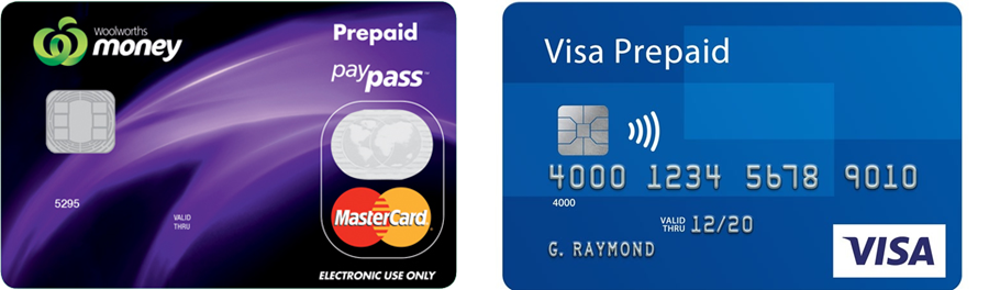 Image of Prepaid cards